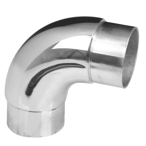 Flush elbow 90º rounded line. AISI316 CD906 and 907
