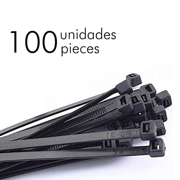 Bridas de Nylon Negras