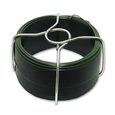 Rollos de alambre plastificado
