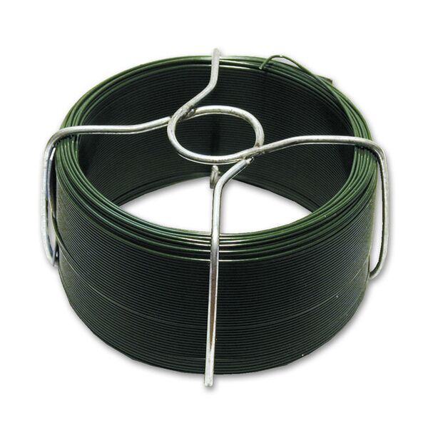 Rollos de alambre plastificado