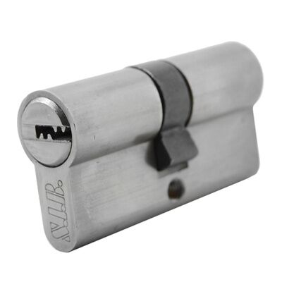 Cilindro de seguridad niquelado