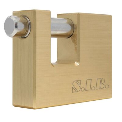 Straight / Recto padlock or 