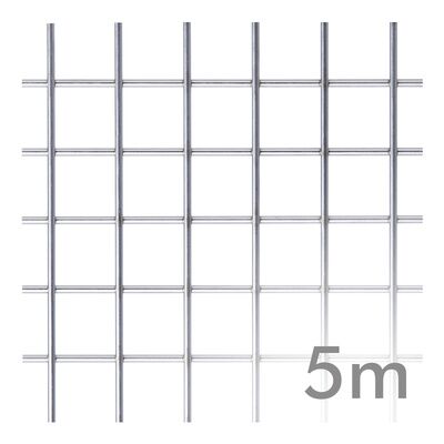 Malla electrosoldada galvanizada en rollos de 5m
