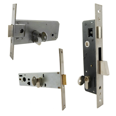 Single point locks for narrow stiles